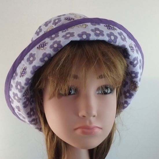 Chapeau violet _ Réf 205
